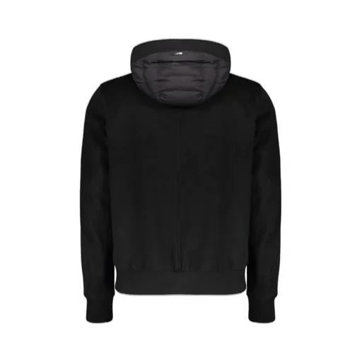 Panelled Hooded Down Jacket