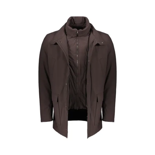 High-Neck Long-Sleeved Parka