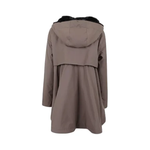 Delon Zip-Up Parka Coat