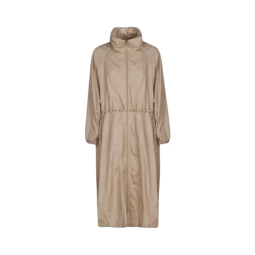 Drawstring Long Jacket