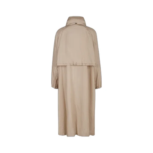 Drawstring Long Jacket