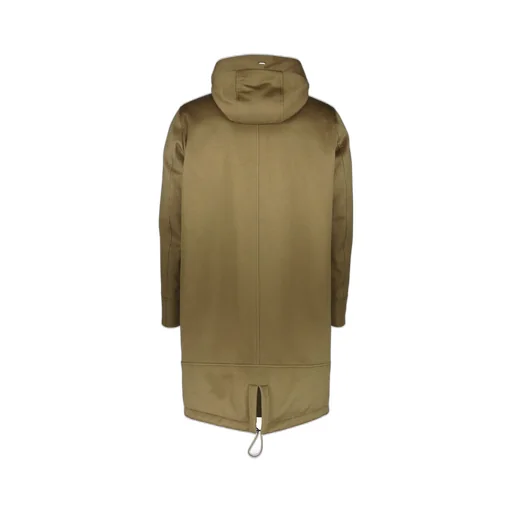 Adjustable-Hood Pocket Coat