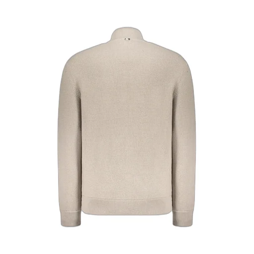 Padded-Panel Knitted Jacket