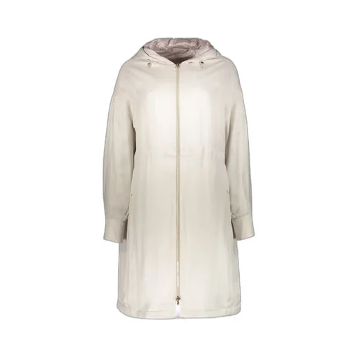 Zip-Up Hooded Coat