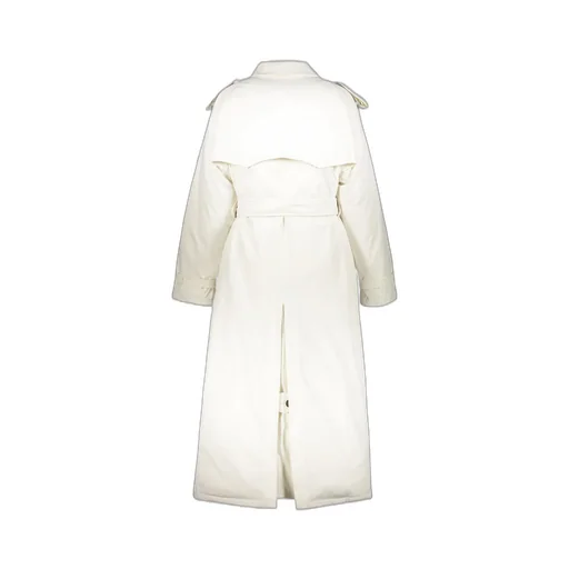 Double-Breasted Padded Trench Coat