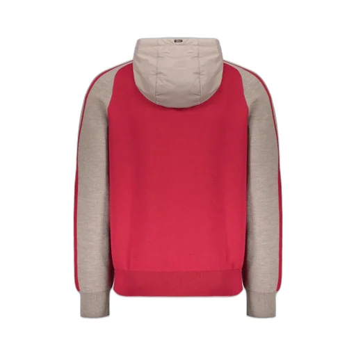 Zippered Knit Sweatshirt