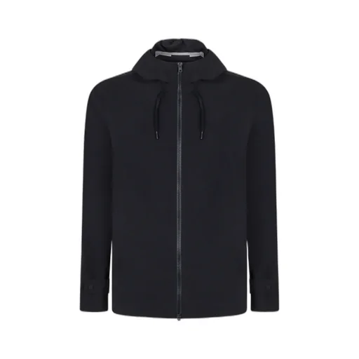 Zipped Hooded Jacket