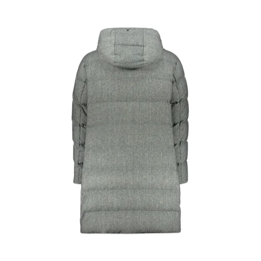 Adjustable-Hood Padded Coat