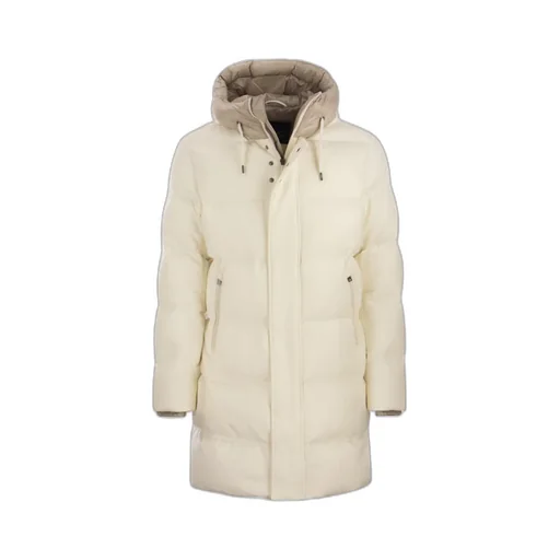 Drawstring Hooded Coat