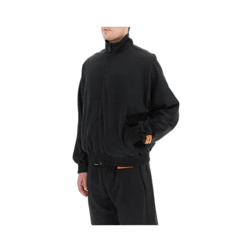 Logo Patch Zipped Jacket
