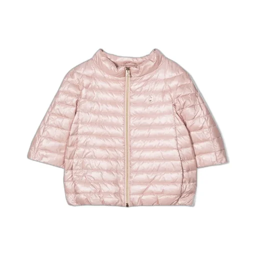 Logo Plaque Padded Jacket