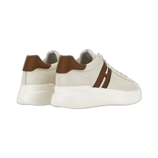 H580 Logo-Detail Leather Sneakers