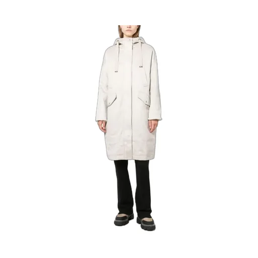 Hooded Cashmere Parka