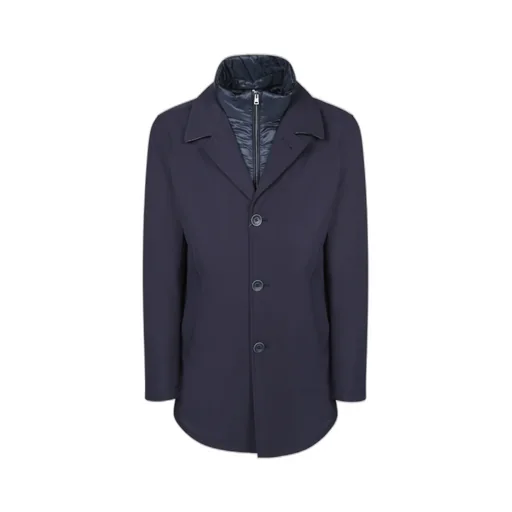 Double Layered High Neck Jacket