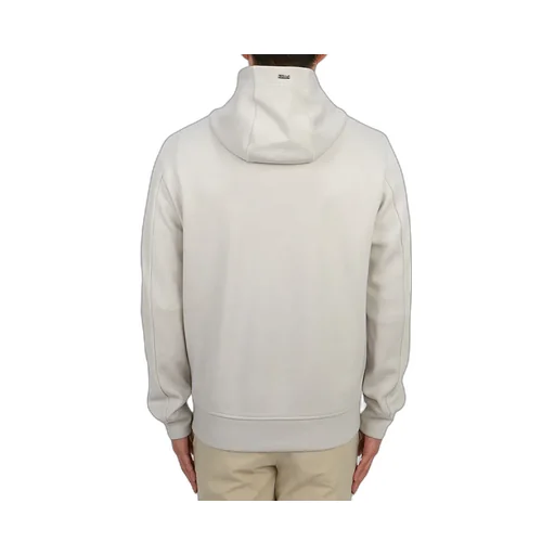 Zip-Up Hooded Drawstring Down Jacket