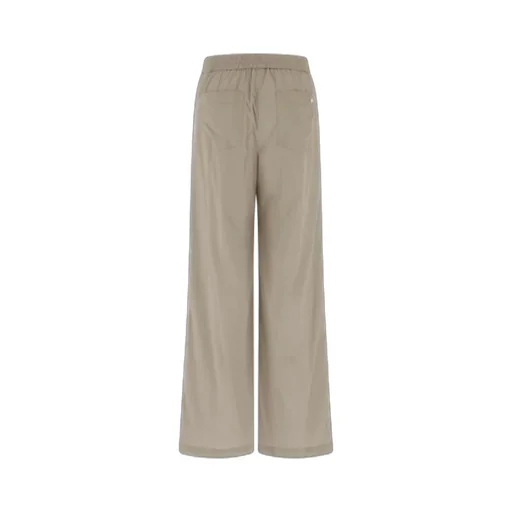 Drawstring Wide-Leg Trousers