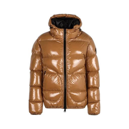Zip-Up Hooded Coat