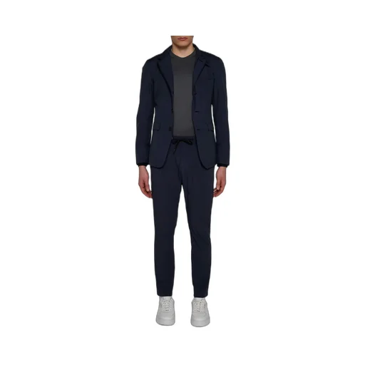 High-Neck Single-Breasted Jacket