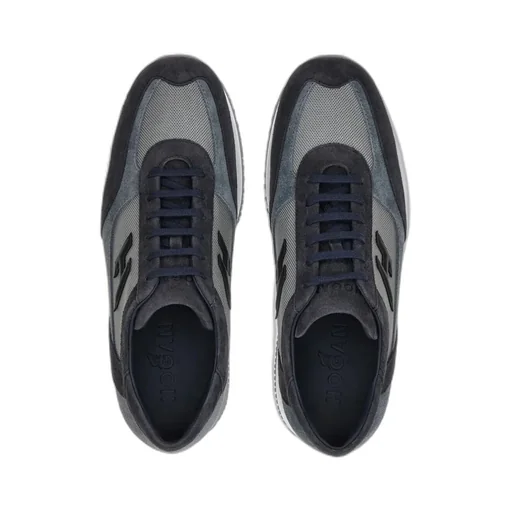 Interactive Logo-Appliqué Sneakers