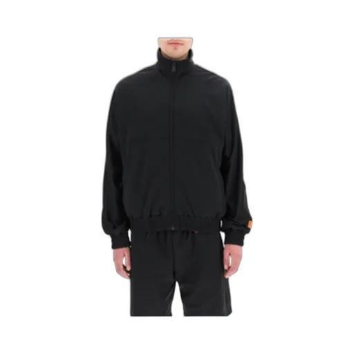 Logo Patch Zipped Jacket