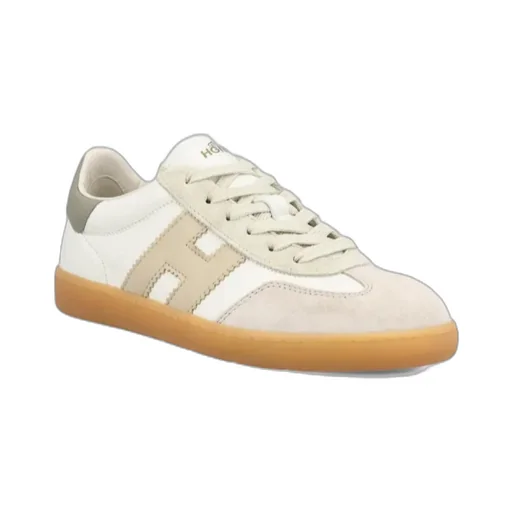Panelled Logo-Detail Sneakers