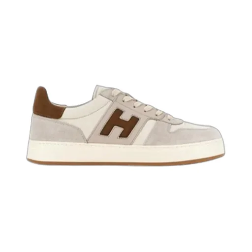 H-Stripe Lace-Up Sneakers