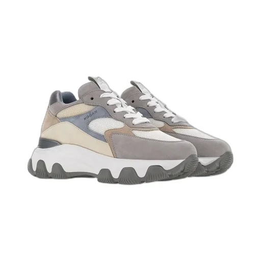Hyperactive Lace-Up Sneakers