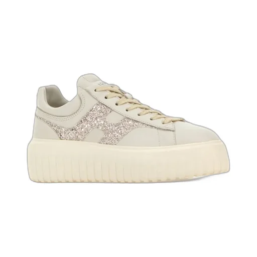 H-Stripe Platform Lace-Up Sneakers