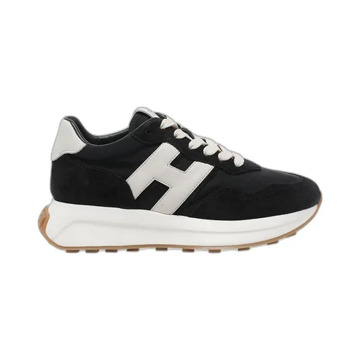 Logo Patch Lace-Up Sneakers