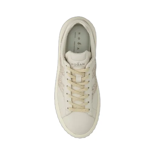 H-Stripe Platform Lace-Up Sneakers