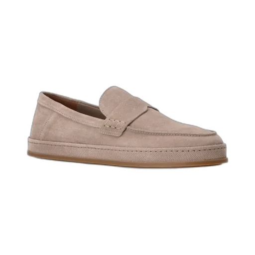 Round Head Loafer Shoes