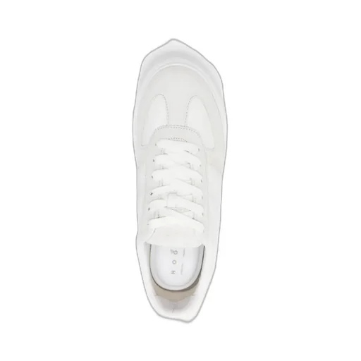 Round-Toe Low-Top Sneakers