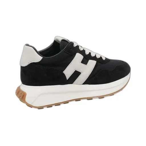 Logo Patch Lace-Up Sneakers