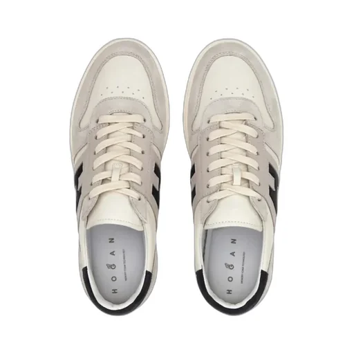 H-Stripe Lace-Up Sneakers