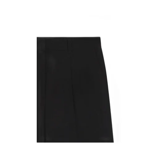 Pleat Detailed Wide Leg Pants
