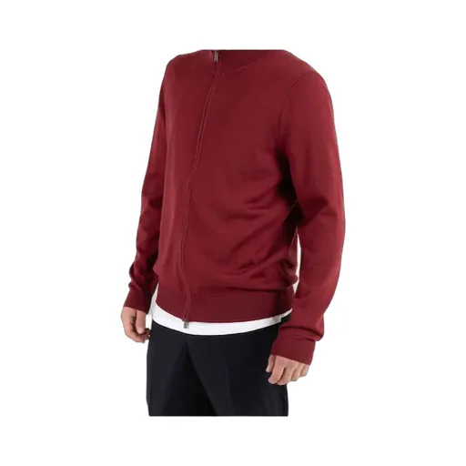 Long-Sleeved Wool Knit Sweater