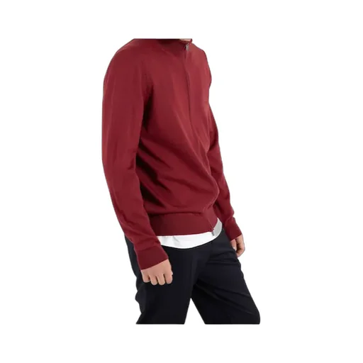 Long-Sleeved Wool Knit Sweater