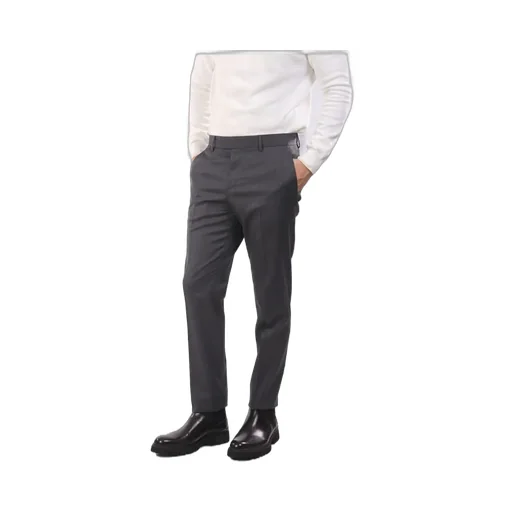 Casual Pants With Belt Loops