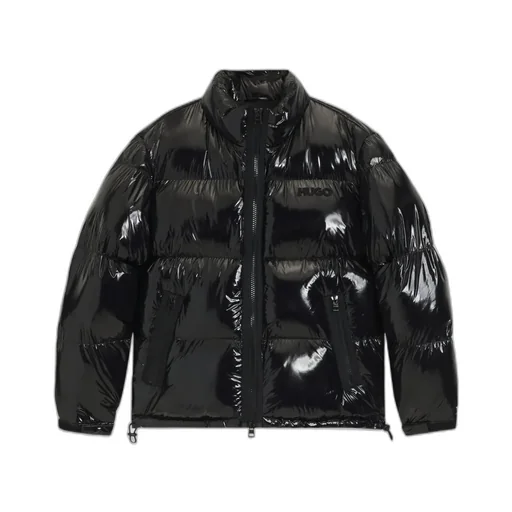 Adjustable-Hem Padded Jacket