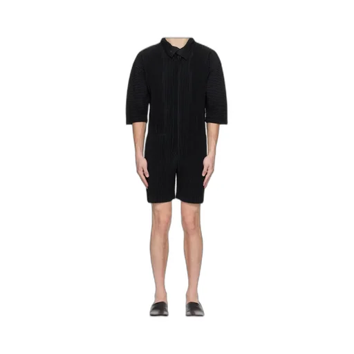 Pleats Bottoms 3 Jumpsuit