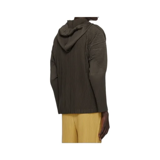 Pleated Hooded Jacket