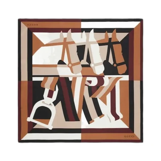 Equestrian Silk Square