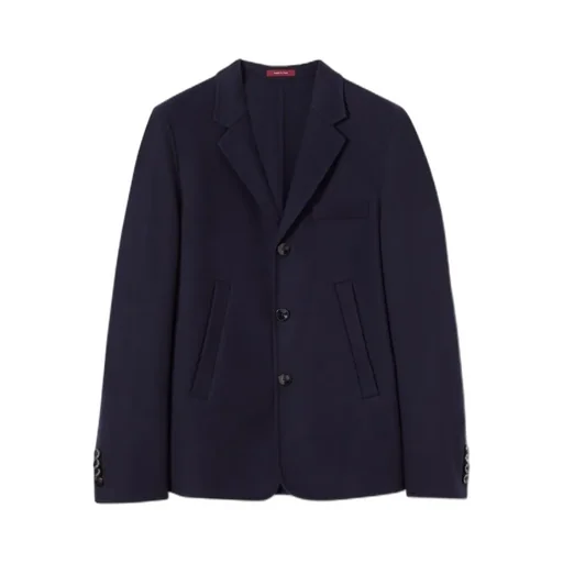 Single-Breast Double Wool Cashmere Jacket