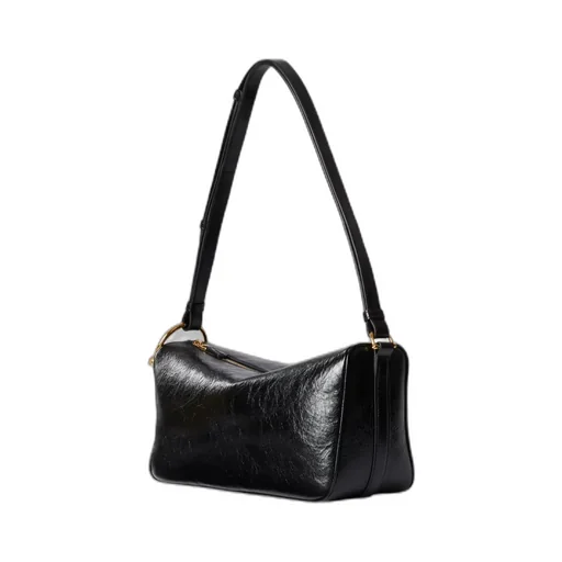 Half Horsebit Medium Shoulder Bag