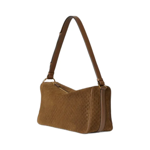 Half Horsebit Large Shoulder Bag