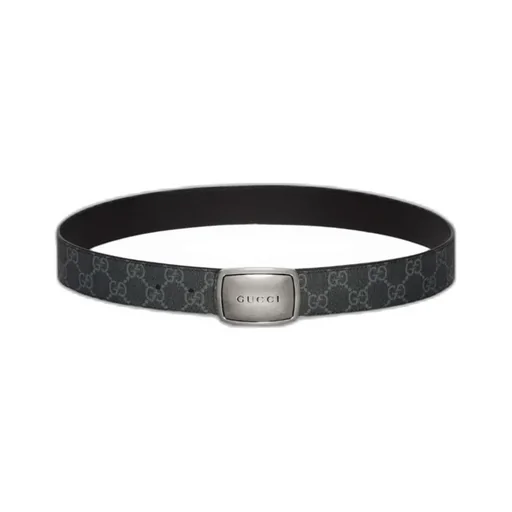 Belt With Plaque Buckle