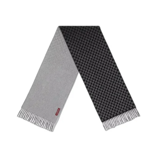 Gg Wool Cashmere Scarf