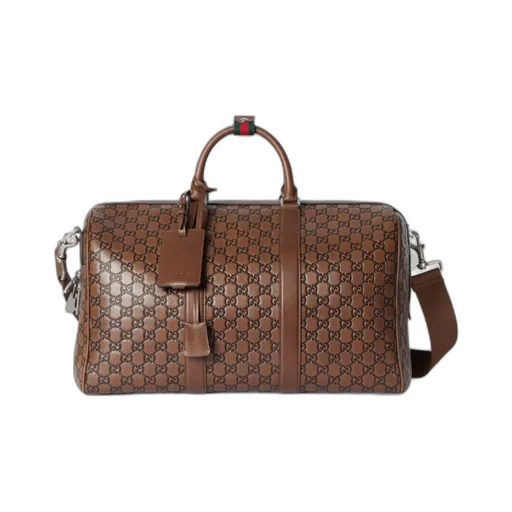 Gg Emblem Medium Duffle Bag