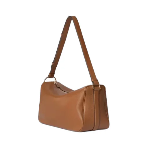 Half Horsebit Large Shoulder Bag