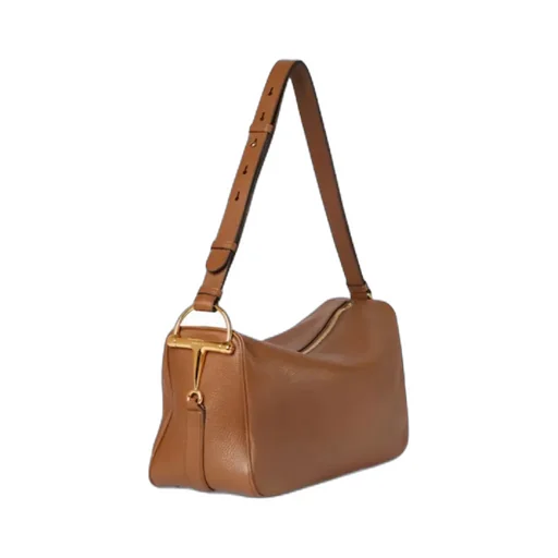 Half Horsebit Large Shoulder Bag